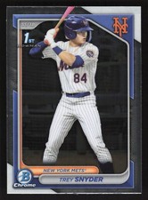 2024 Bowman Draft - Chrome - #BDC-138 Trey Snyder - New York Mets