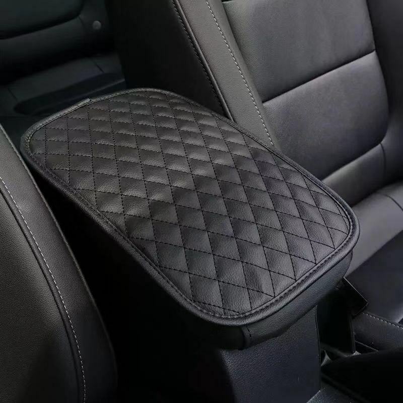 1Pc PU Car Center Console Armrest Box Leather Cushion Protector Mat Pad Cover