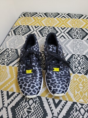Mens Womens Adidas Torsion ZX Flux Animal Print Trainers Size