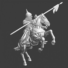 Northern Crusades Miniatures Medieval Mounted Russian Warrior Heavy Cavalry 28mm