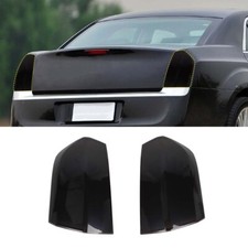 Sides Rear Tail Light Covers Trim For Chrysler 300 2011-14 Blackened Accessories Sides Rear Tail Light Covers Trim For Chrysler 300 2011-14 Blackened Accessories