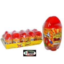 Lucas Bomvaso spicy candy with a gum 10-pcs box 10-oz  Mexican candy
