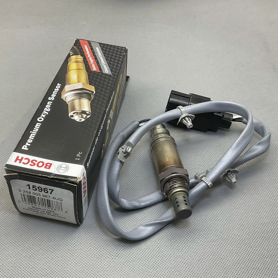 Sensor de oxígeno OE Bosch O2 15967 para Nissan Sentra 2000-2001 1,8 L aguas abajo izquierda Foto 2 de 4