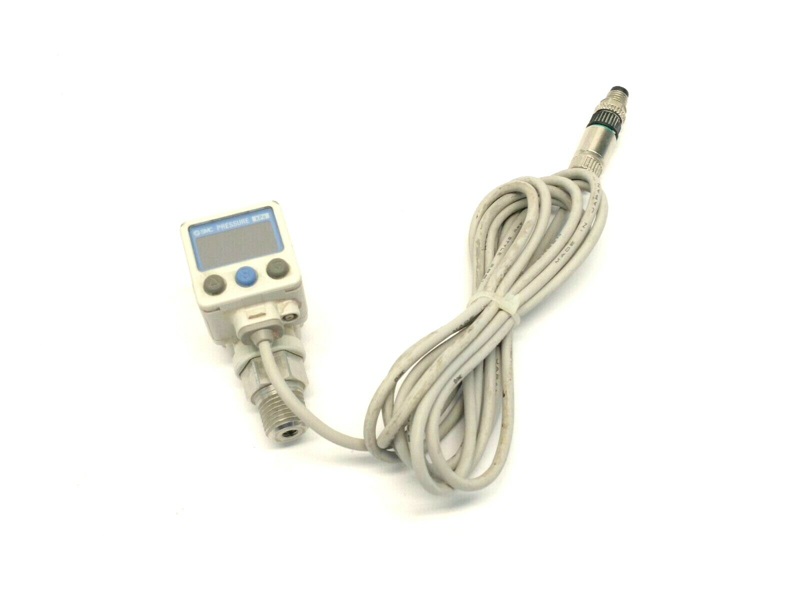 SMC ZSE80F-N02L-P Digital 1/4"NPT Ported Vacuum Pressure Switch Assembly
