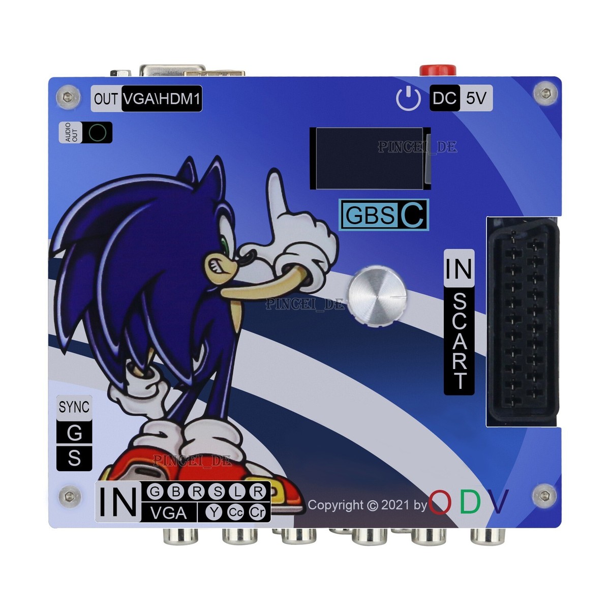TZT GBSC Converter GBS Control Video Converter Game Video