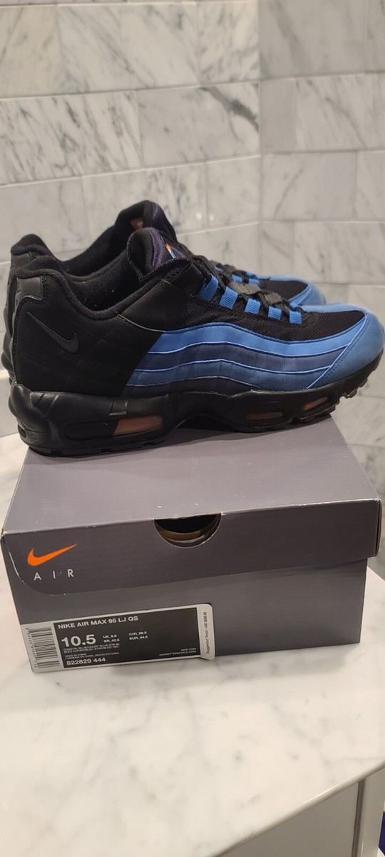 NIKE AIR MAX 95 LEBRON JAMES QS GAME TIME RARE 10.5 BLUE NIKE AIR MAX 95 LEBRON JAMES QS GAME TIME RARE 10.5 BLUE