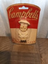 Vintage Campbell's Collector's Series 1990 Souper Kids 3" Resin Boy Chef