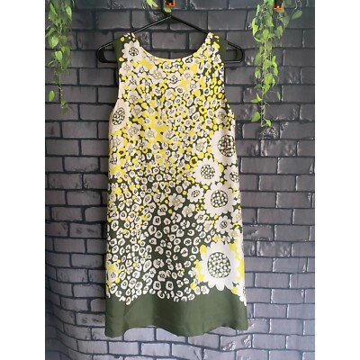 NWOT Red Valentino 100% Silk Sleeveless Green and Yellow Floral Sheath Dress 2 | eBay NWOT Red Valentino 100% Silk Sleeveless Green and Yellow Floral Sheath Dress 2 | eBay