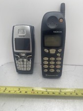 Nokia Vintage 5120i  6015i Gray Phone Lot Of 2 Cell Phones NSC-1NX PARTS ONLY 