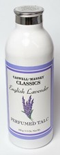 Neu CASWELL-MASSEY CLASSICS English Lavender parfümierter Talkum - 3,5 oz - **RAR!**