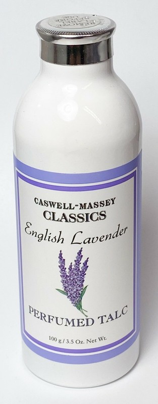 New CASWELL-MASSEY CLASSICS English Lavender Perfumed Talc - 3.5 oz - **RARE!**