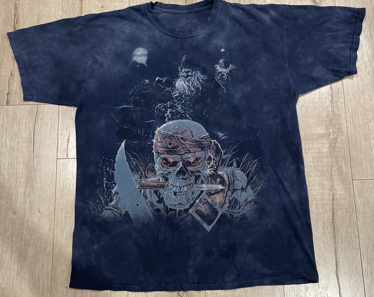 T-shirt The Mountain - Pirate Skull - Noir - Taille M - Neuf Sans étiquette