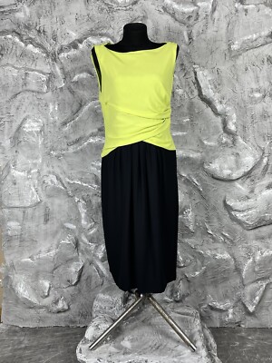 Moschino Silk Rayon Sleeveless Evening Dress Size 44 Made In Italy | eBay