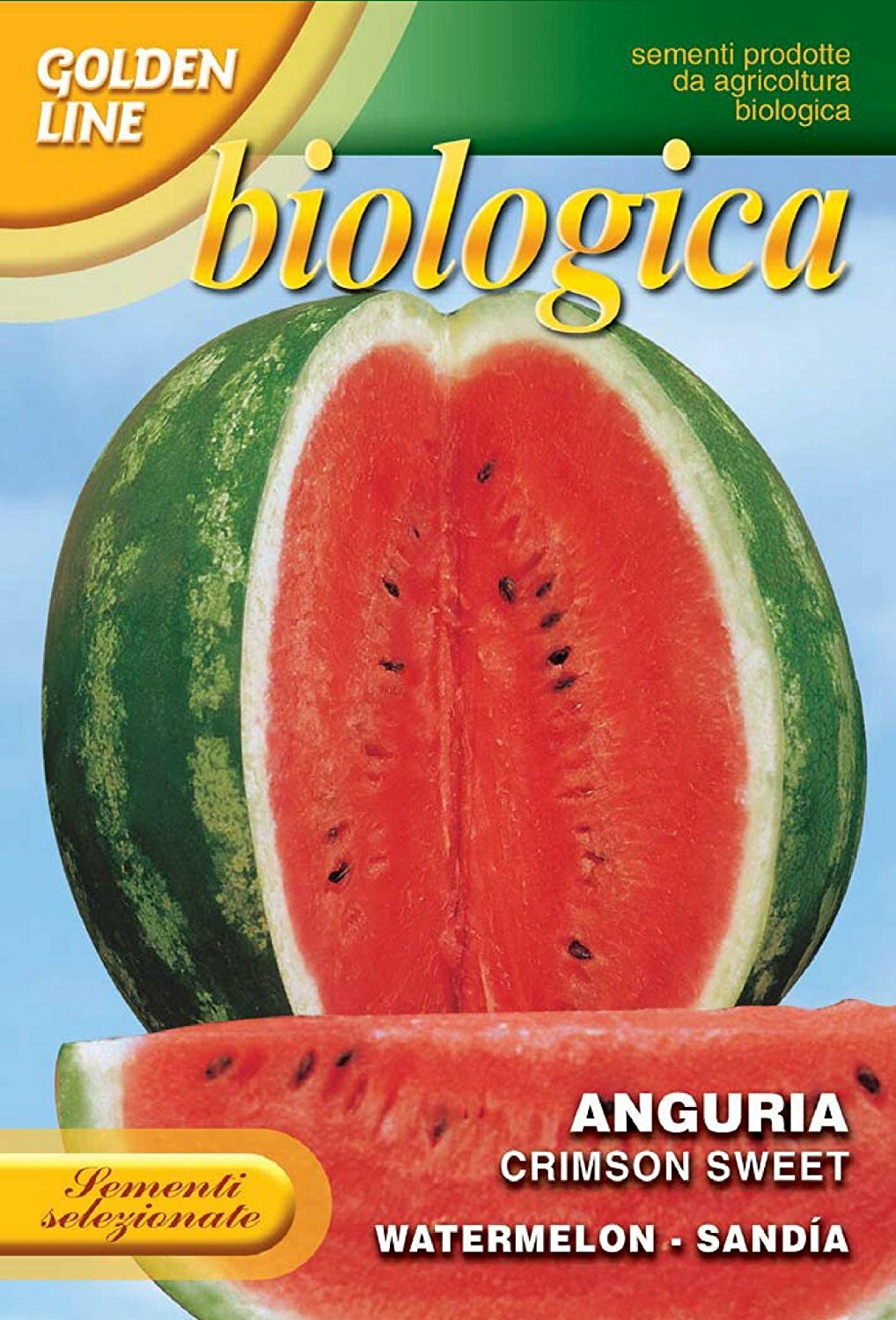 Franchi Seeds Organic Watermelon Crimson Sweet Seeds