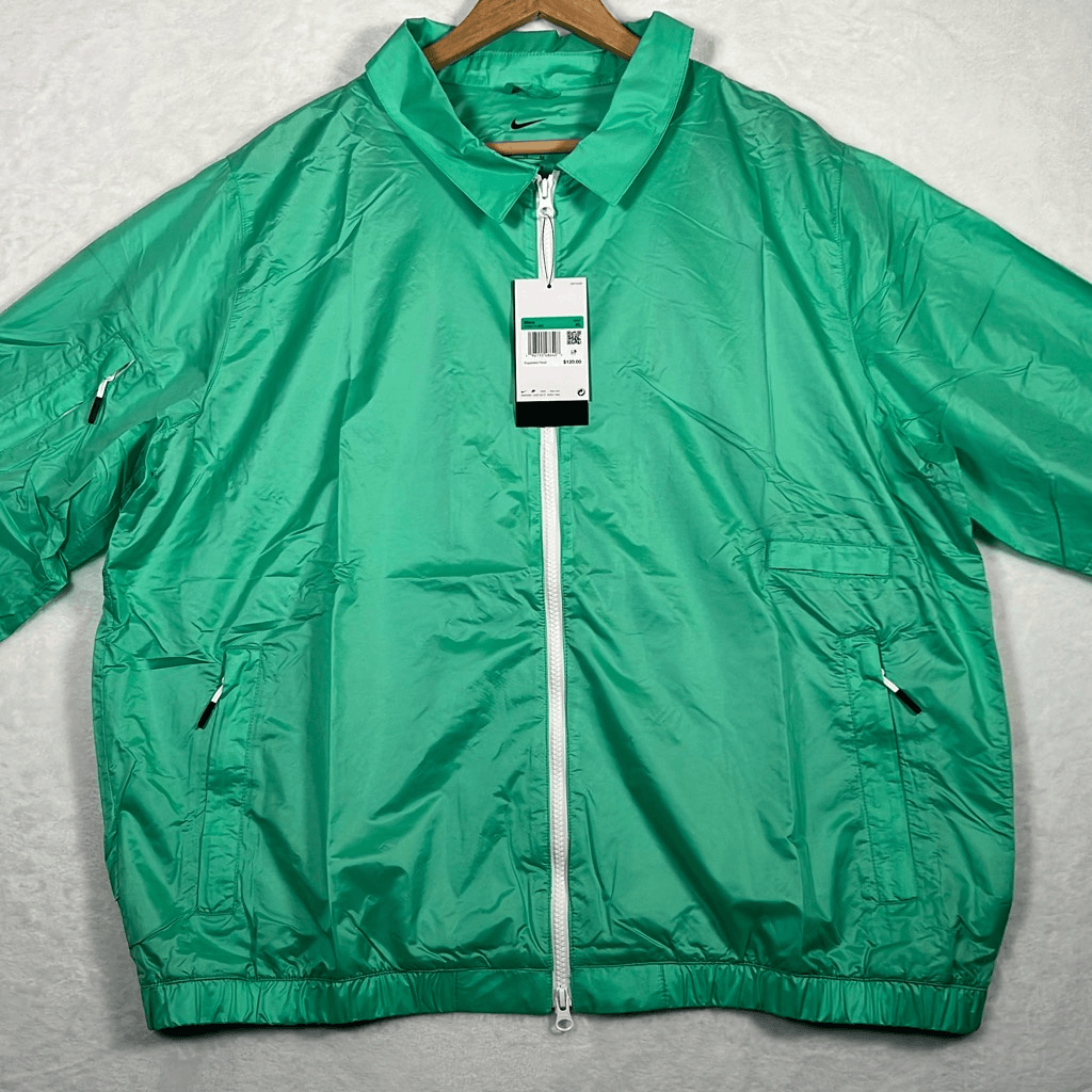 SACAI X NIKE Giacca da golf Nike Uncripted Phoenix da uomo X Large DX9214 363 leggera vestibilità ampia