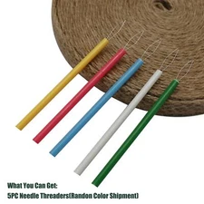 5pcs Extended Needle Threader Set Beading Tool Diy Craft Accessories Sewing Hand