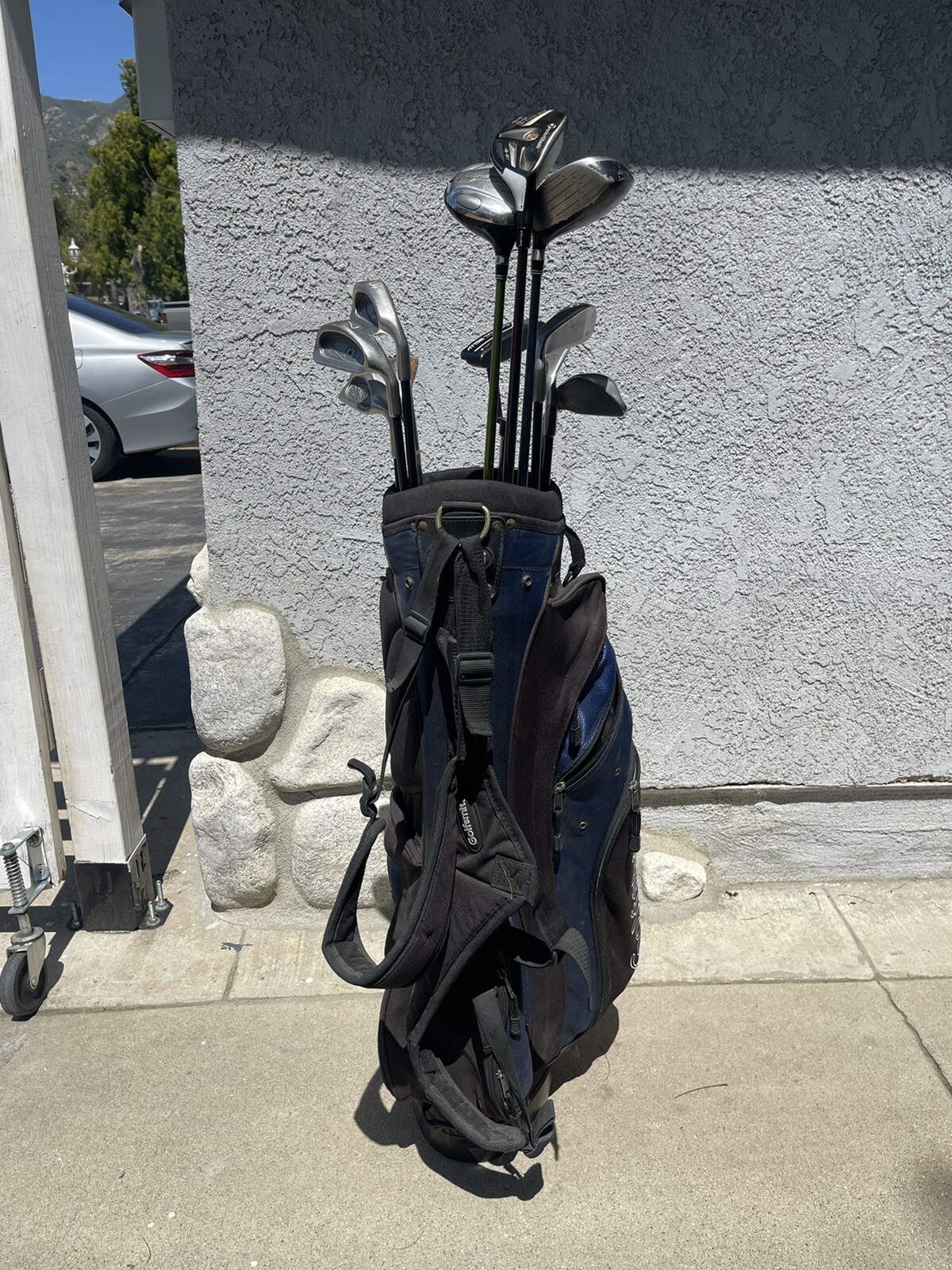 Men's Golf Club Set & Bag. TaylorMade 4H, PING Eye2 5PW, Callaway, Cobra 3,5 RH eBay