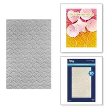FLOURISH 3D EMBOSSING FOLDER-Spellbinders Paper Arts-Simon Hurley-Texture-Floral