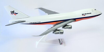 Boeing 747-200 USF Freightways Corporate Snap Fit Sammlermodell Maßstab 1:250