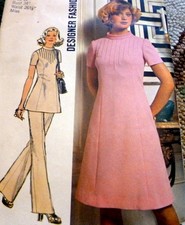 LOVELY VTG 1970s DRESS PANTS Sewing Pattern 12/34