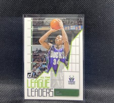 Ray Allen All Time League Leaders 2020-21 Panini Donruss Basketball #4 MIL Card