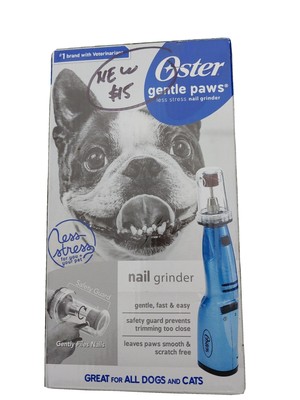 oster gentle paws nail grinder