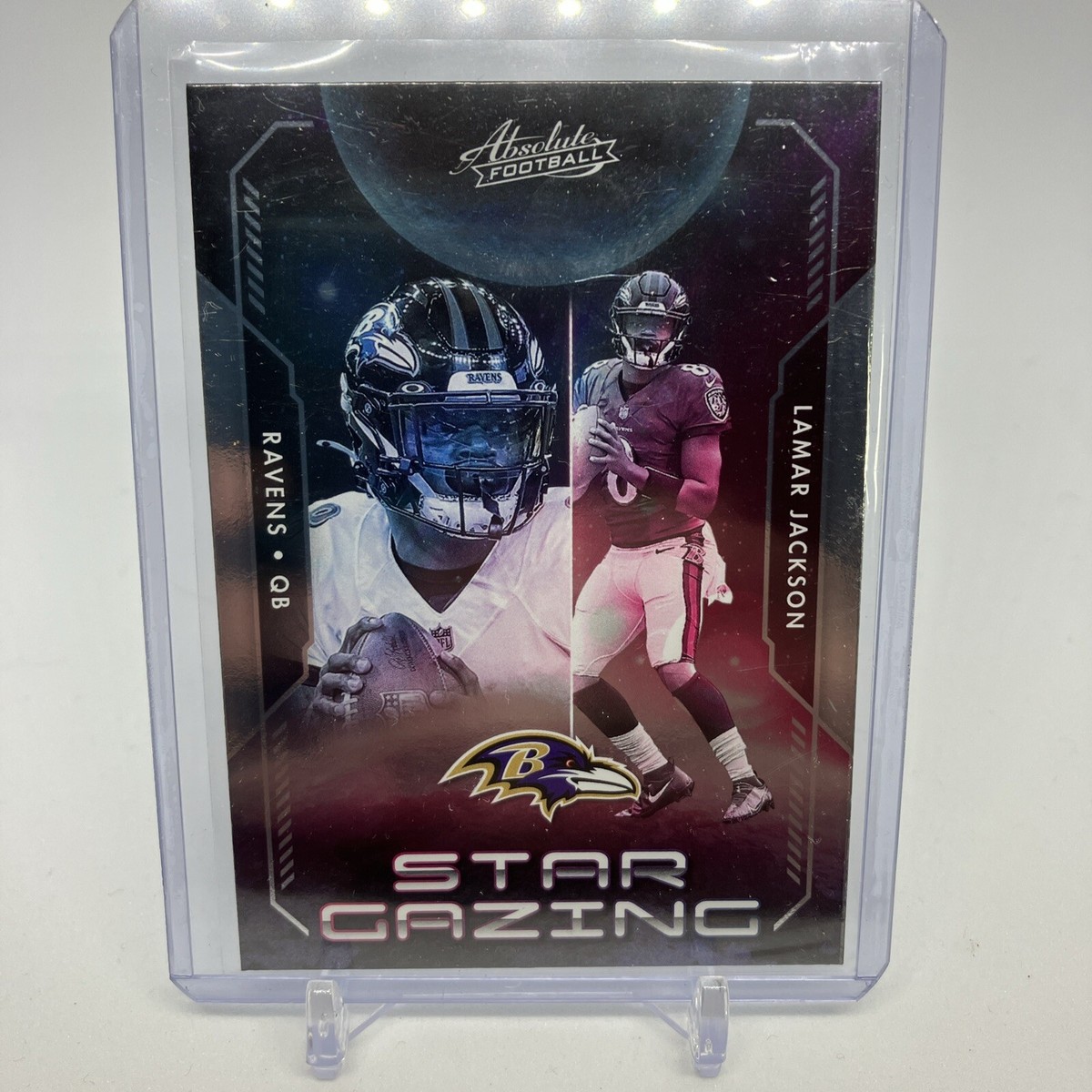 Lamar Jackson 2023 Panini Absolute Football Star Gazing #SG-4 Baltimore  Ravens