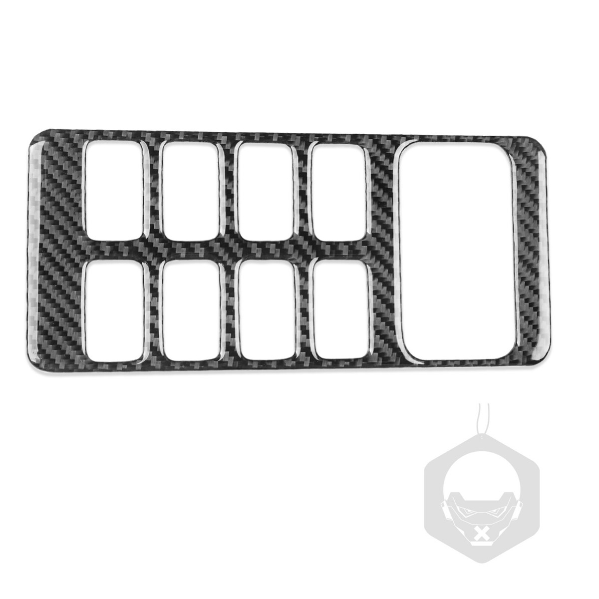 Real Carbon Fiber Center Console Button Panel Cover For Toyota FJ Cruiser 2007-2021