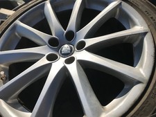 2011 Jagual Xjl 19 10 Spoke Wheel And 24545 R Tire Oem