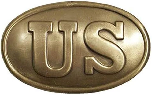 Treasure Gurus Civil War Us Union Army Brass Belt Buckle