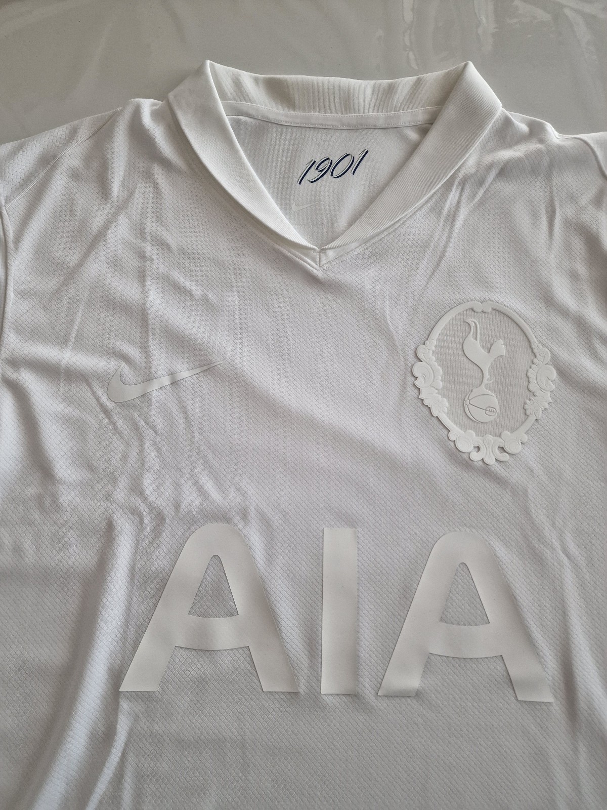 TOTTENHAM SPURS NIKE SHIRT 1901 FA CUP 125TH ANNIVERSARY LIMITED EDIT. +BOX+COA thumbnail 11