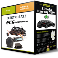 Elektrosatz 13-Pol Spezifisch für Skoda Karoq SUV 11.2017-Jetzt Inkl. EBA