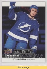 2021-22 Upper Deck Credentials Rookie Arrivals Ross Colton #RA-46 READ kr0