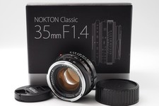 Voigtlander NOKTON Classic 35mm f/1.4 II SC VM Leica M Mount Excellent 88-M01