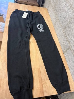   2020s Crooks & Castles Black Logo Jogger Sweatpants Small Streetwear