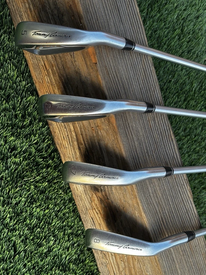 Tommy Armour 845 TA-25 Iron Set 5-8 RH Uniflex Steel Shaft Clean - Image 2 of 4