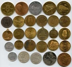 California Oregon New Jersey Bank Whiskey Key Fob Tag Medal Trade Token Lot