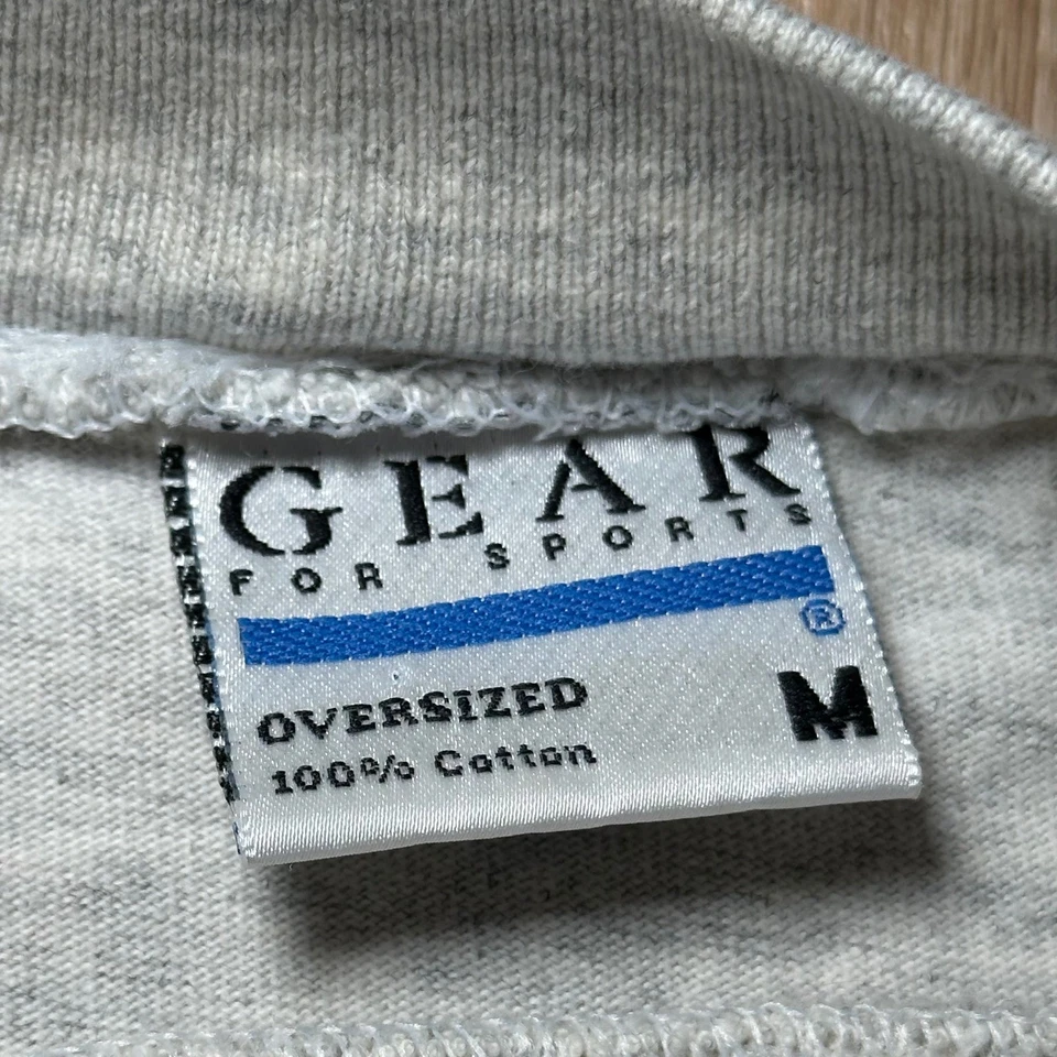 Camisa De Colección Años 90 Salisbury State University Fútbol Manga Larga Para Hombre M Gris Foto 4 de 4