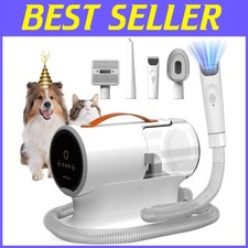 Pet Grooming Vacuum Kit, 12000Pa Suction