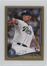 2014 Topps Mini Gold 14/63 Robbie Erlin #281 sh7