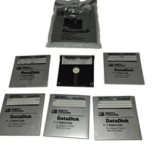 6pc Smith Corona DataDisk 2.8" Disks 2 Sided For Word Processor Systems -S#61838