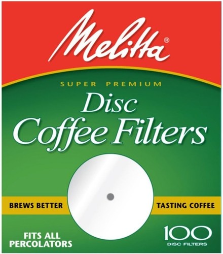 Filtros de café de disco percolador Melitta 3,5 - blanco, paquete de 100 - Imagen 5 de 6