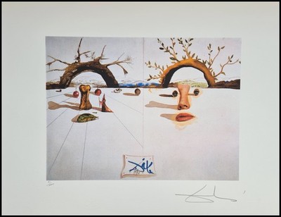 Salvador Dali Winter & Summer 25 5/8x19 11/16in Signed &c Limited 61/1000