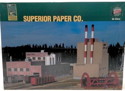 Walthers 933-3060 HO Scale Superior Paper Company Structure Building Kit