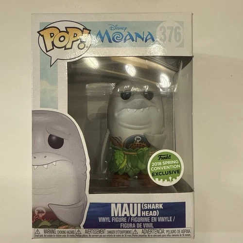 Funko Pop! Disney Moana Maui Shark Head - 2018 Spring Convention Exclusive #376