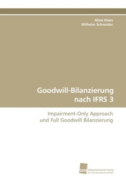 Goodwill-Bilanzierung Nach Ifrs 3 Aline Klaes-image