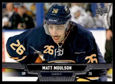 2013-14 Upper Deck Matt Moulson Buffalo Sabres #384