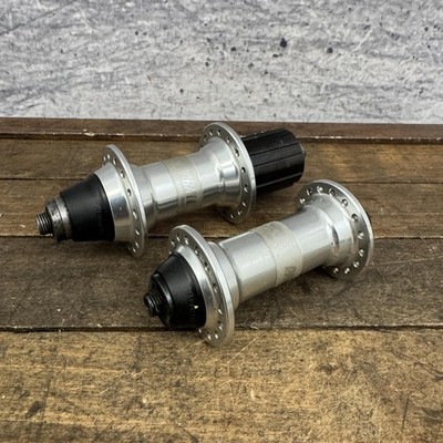 Vintage Shimano Deore XT M737 Parallax Hub Set 32H 90s MTB Brake