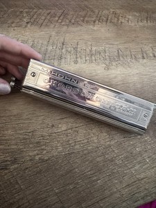 RARE Hohner Chordomonica II - Key of G - Cham-Ber Huang System - MINT Chrome