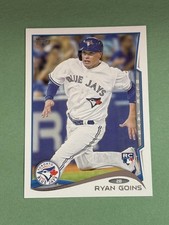 Ryan Goins Rookie 2014 Topps Toronto Blue Jays #319 X479